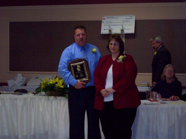 Chief Craig presented the Chief's Award to Assistant Chief Raley.